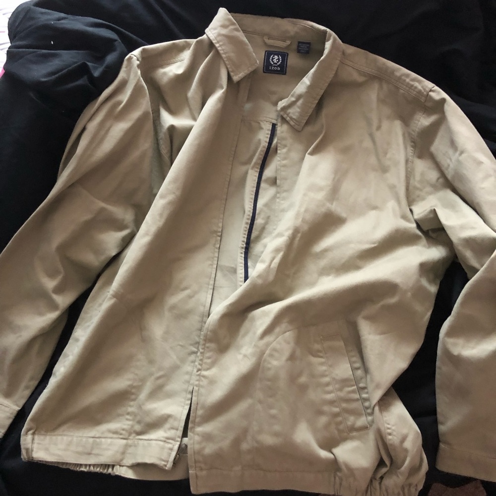 IZOD Tan Sports Coat 2XLT